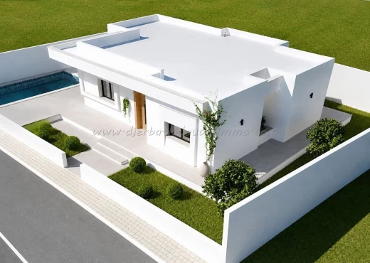 villa À Vendre à MEDENINE - Villa S+3 à vendre Route d’Erriadh - Immobiliere.tn - Photo 2