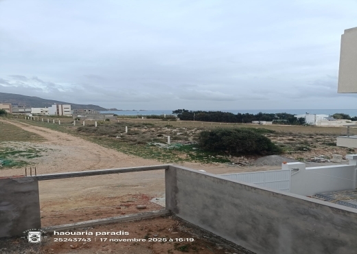 a vendre une maison a la plage elhaouaria