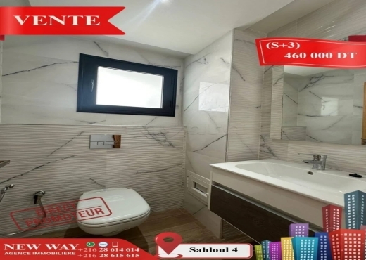 (S+3) Directe Promoteur à Sahloul 4