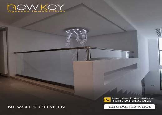 A Louer Villa S+3 à la Soukra