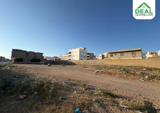 terrain À Vendre à SOUSSE - Terrain de 560 m² sur la route Bouhsina - Immobiliere.tn
