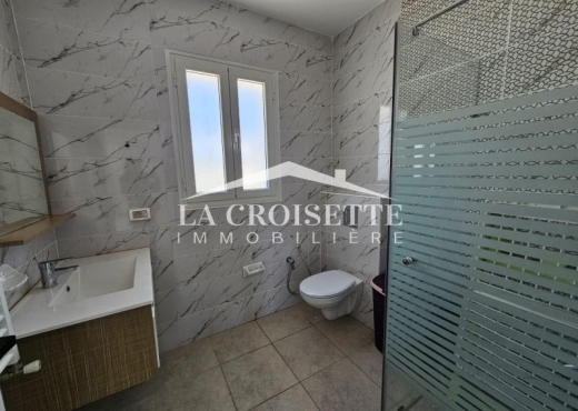 Etage de villa meublé s+2
