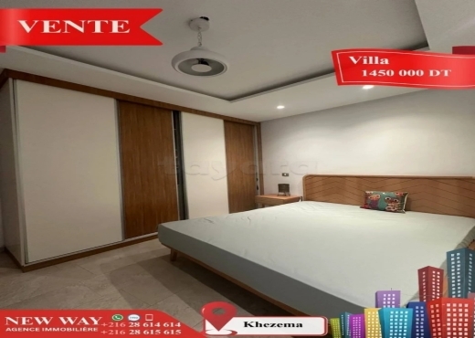 Villa à Khezema ouest dans un quartier résidentiel