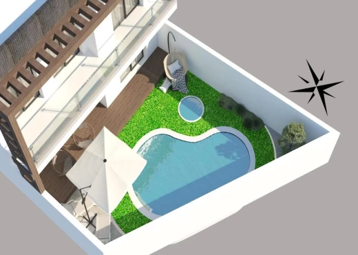 duplex À Vendre à NABEUL - DUPLEX À FORT POTENTIEL - Immobiliere.tn