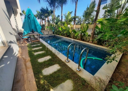 Appartement À Louer à TUNIS - s4 avec piscine à La Marsa - Immobiliere.tn