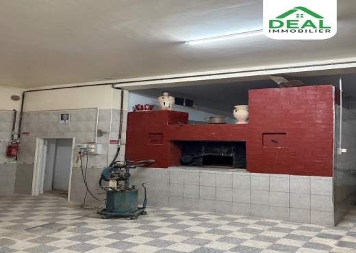 local commercial À Vendre à SOUSSE - للبيع : مخبزة مجهّزة وشقة سكنية (S+2). - Immobiliere.tn