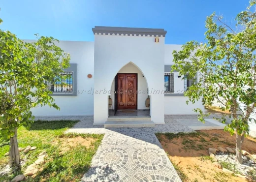 villa À Louer à MEDENINE - Location vacances villa à Midoun - Immobiliere.tn - Photo 9