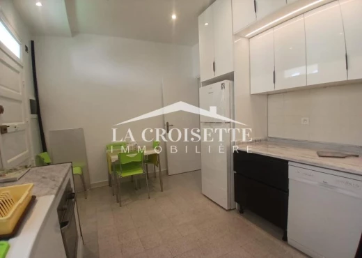 rez de chaussée À Louer à TUNIS - s3 meublé à La Marsa MRCL0302 - Immobiliere.tn - Photo 5