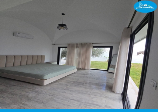 villa À Louer à NABEUL - A louer à l'année à Hammamet sud - Immobiliere.tn