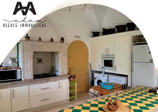 Villa S+4 avec Jardin à les deux o