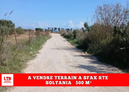 terrain À Vendre à SFAX - A Vendre Terrain a Route Soltania - Immobiliere.tn