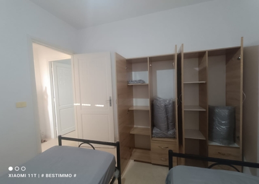 À louer S+2 meublé à Nour Jaâfer