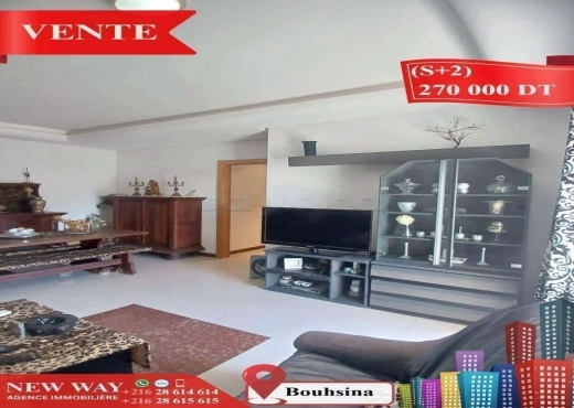 (S+2) à Bouhsina avec Place de Parking