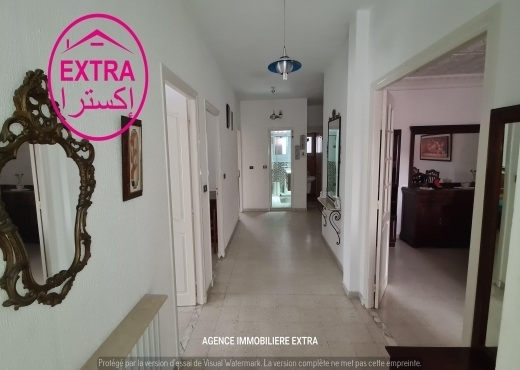 A Louer Etage Villa Meublé a Nabeul