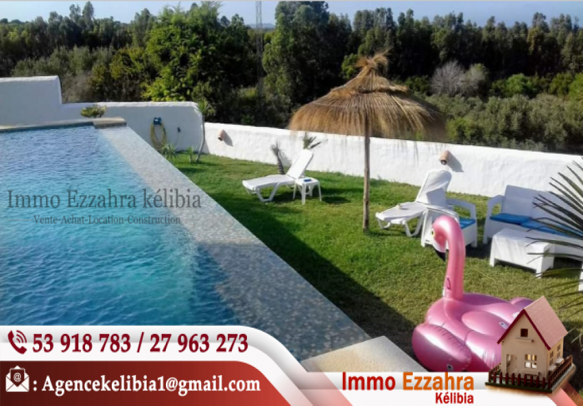 Une_villa_spacieuse et Haut Standing avec #une_piscine