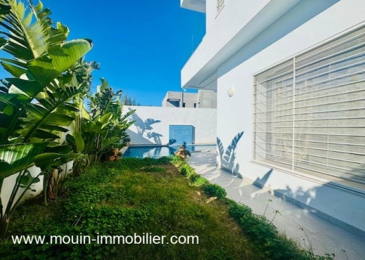 villa À Louer à NABEUL - VILLA IRINA Hammamet AL3682 - Immobiliere.tn