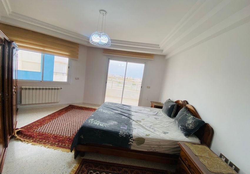 Appartement a vendre à sousse-hergla vue sur mer zone tres propre et calme