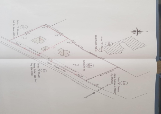 Terrain avec Autorisation de bâtir