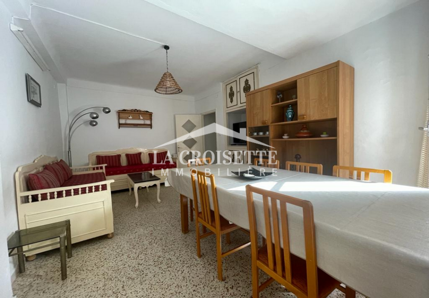 Rez-De-Chaussée De Villa Meublé S+3 à La Marsa ZRCL0266