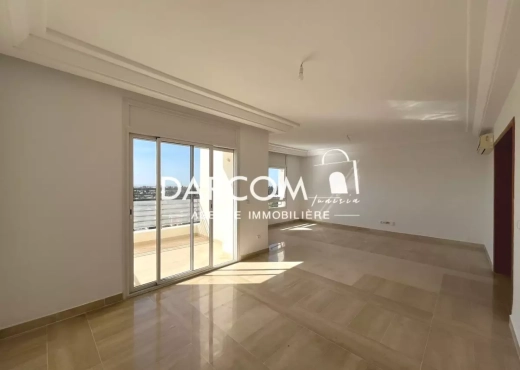 Duplex s+4 vue dégagée soukra parc
