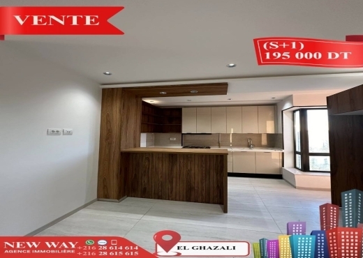 A Vendre S+1 Neuf à BOUHSINA EL GHAZALI