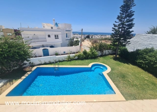 villa À Louer à NABEUL - VILLA NEJMA I Hammamet Nord AL872 - Immobiliere.tn