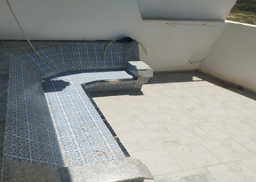 Appartement rdc avec terrasse vue