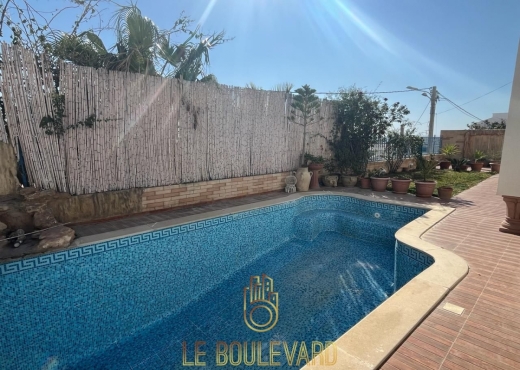 Villa S+3 Avec Piscine