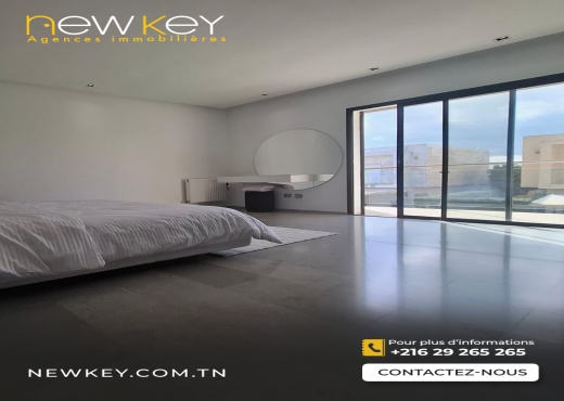 A Louer Villa S+3 à la Soukra