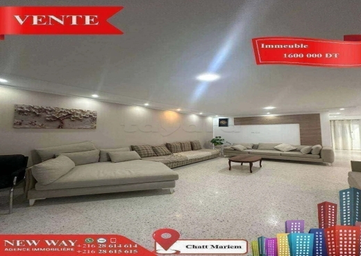 Résidence de 7 Appartements à Chatt Mariem