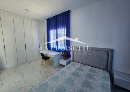 Etage de villa meublé s+2