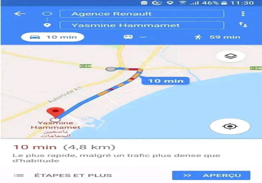 maison À Vendre à NABEUL - S2 indépendante avec parking proche Hammamet - Immobiliere.tn