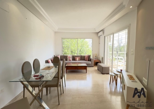 À louer Étage de Villa S+3 Meublé