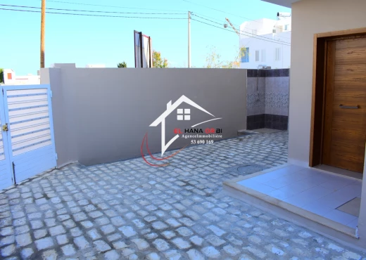 Appartement À Louer à MAHDIA - RDC S+2 rz azur 1 à Baghdedi - Immobiliere.tn