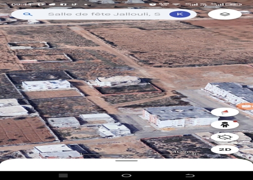 A vendre terrain route sidi monsor