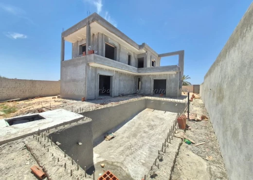 villa À Vendre à MEDENINE - À vendre Villa inachevée à Djerba - Immobiliere.tn - Photo 7