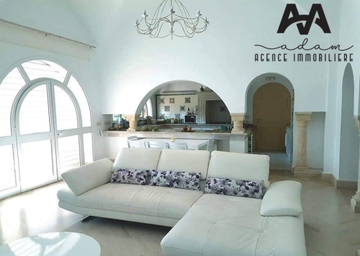 Villa S+4 avec Jardin à les deux o