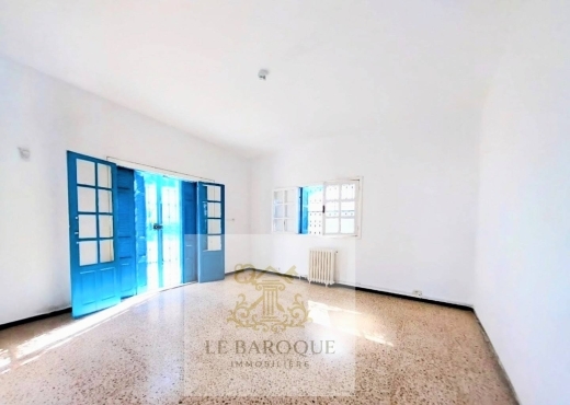 À louer – Étage de villa S+3 à La Marsa Corniche