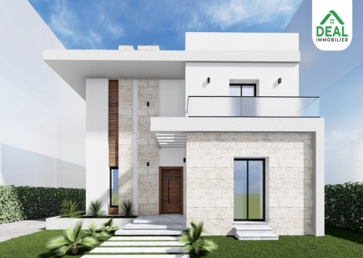 Villa style américain inachevée