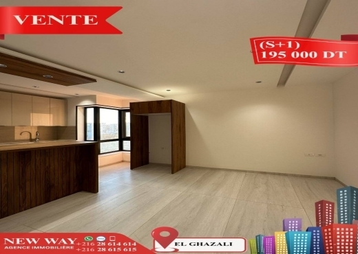 A Vendre S+1 Neuf à BOUHSINA EL GHAZALI