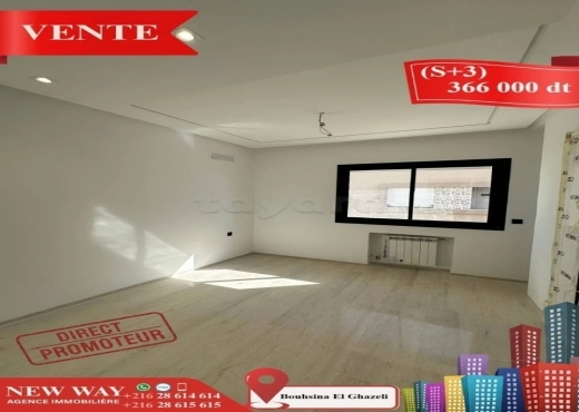 (S+3) à Bouhsina el Ghazali Direct Promoteur