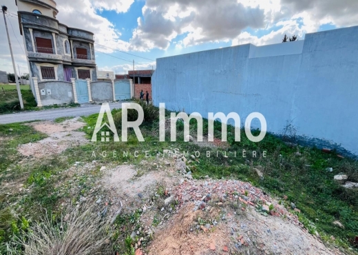 Terrain constructible de 500 m²