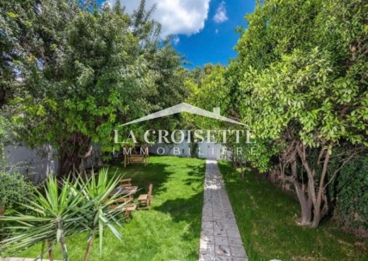 Rez-de-chaussée de villa S+3