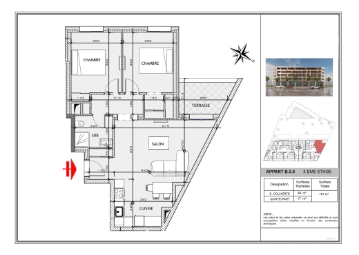Appartement À Vendre à MAHDIA - Appartement S+2 Haut Standing - Immobiliere.tn - Photo 2