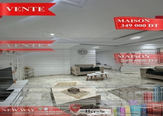 Maison à Hergla, Proche de toutes Commodités