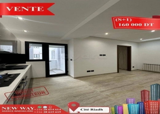 (S+1) Directe Promoteur à Cité Riadh Sousse