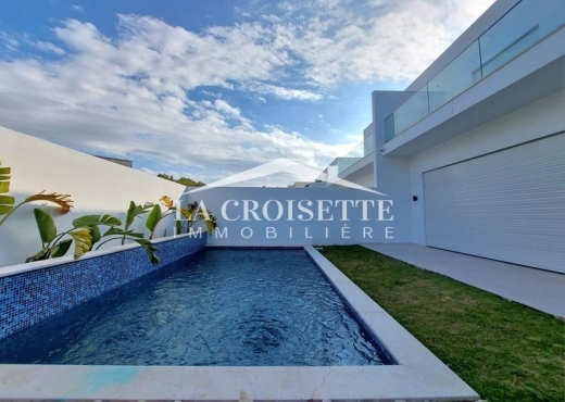 Triplex S+3 avec piscine à Gammart