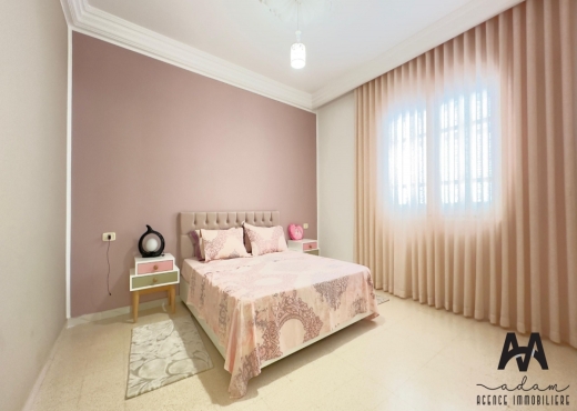 etage de villa S+2 meublé