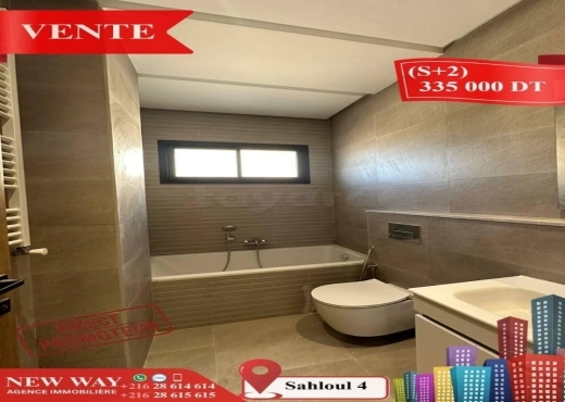 (S+2) Directe Promoteur à Sahloul 4