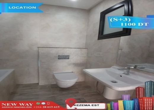 (S+3) Jamais Habité à Khezema EST